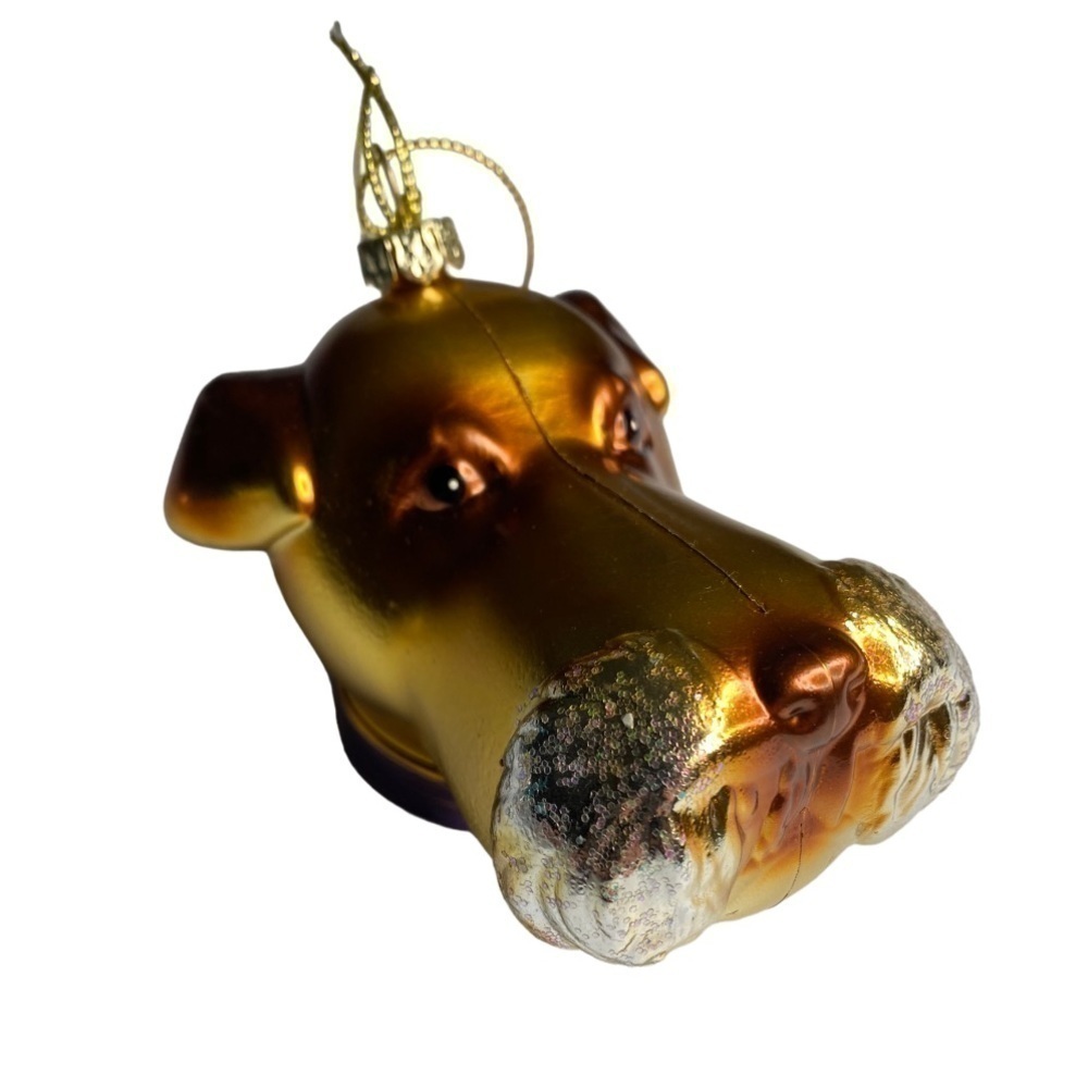NWT Wonder Shop Schnauzer Christmas Ornament